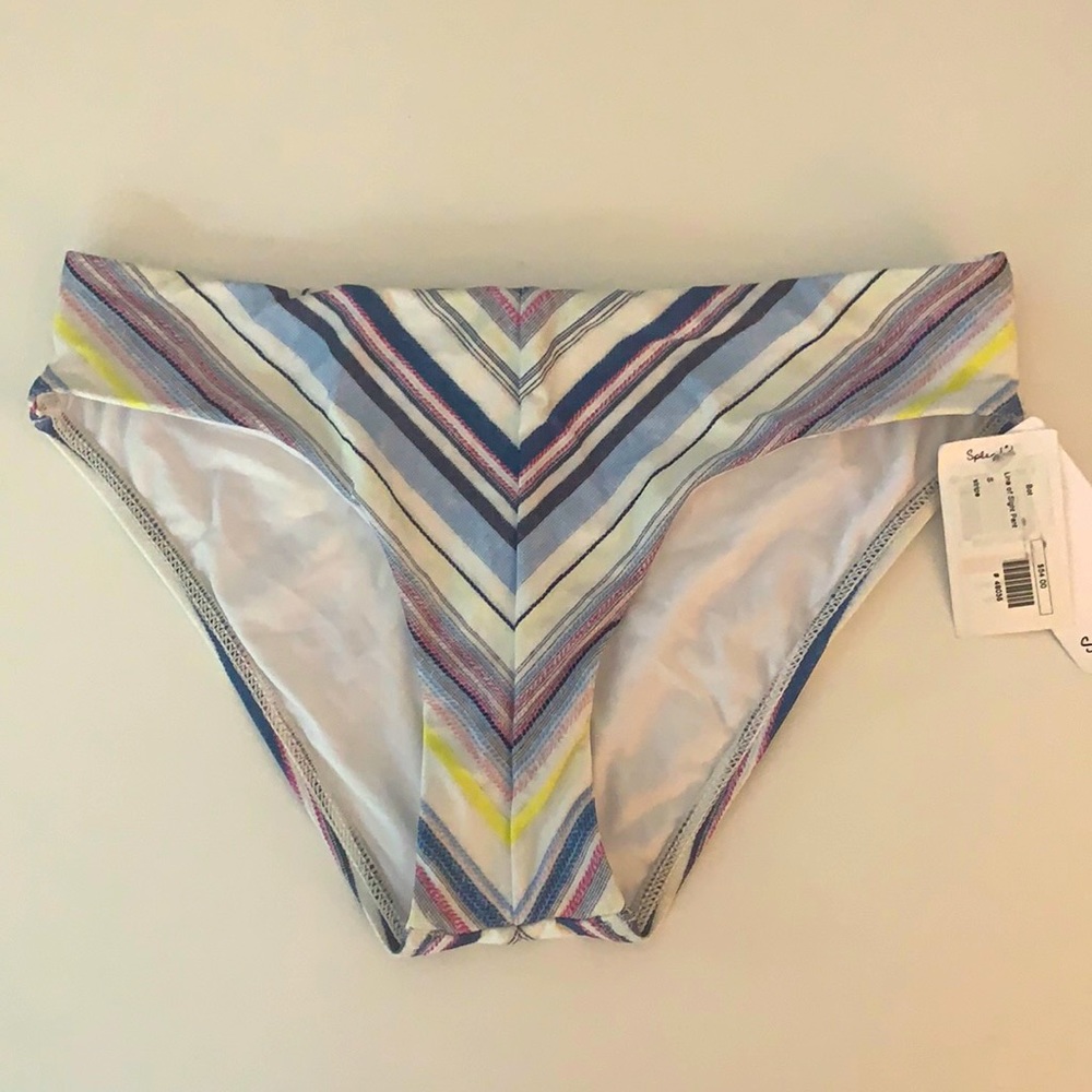 Splendid bikini bottom small stripe